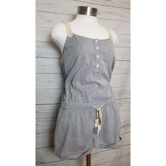 Free People Striped Romper - Picture 2 of 3